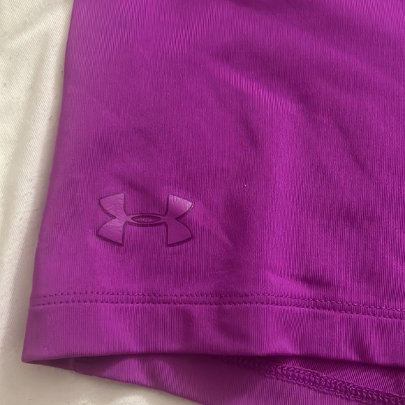 Purple Under Armour Compression Shorts XS - Picture 3 of 5